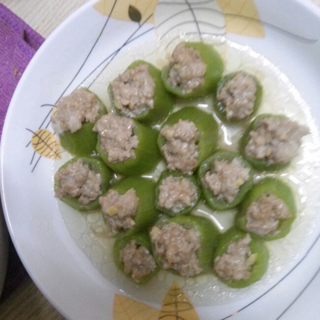 蒜蓉蒸丝瓜