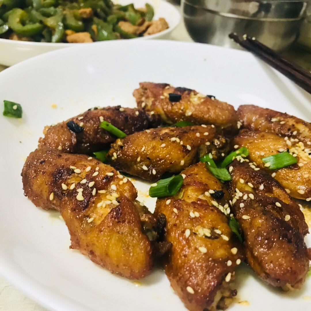 香煎鸡翅