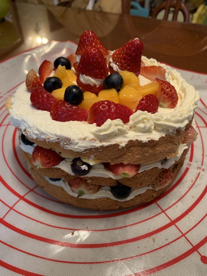 不凹底不塌陷的完美戚风蛋糕