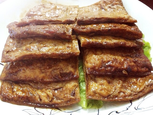 可乐豆腐干