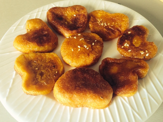 芝麻南瓜饼