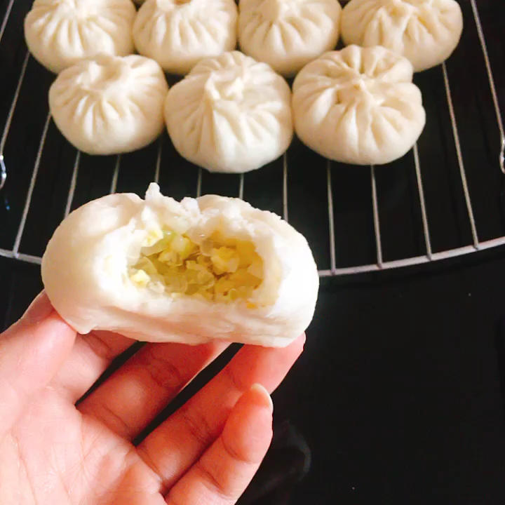 素卷心菜包子