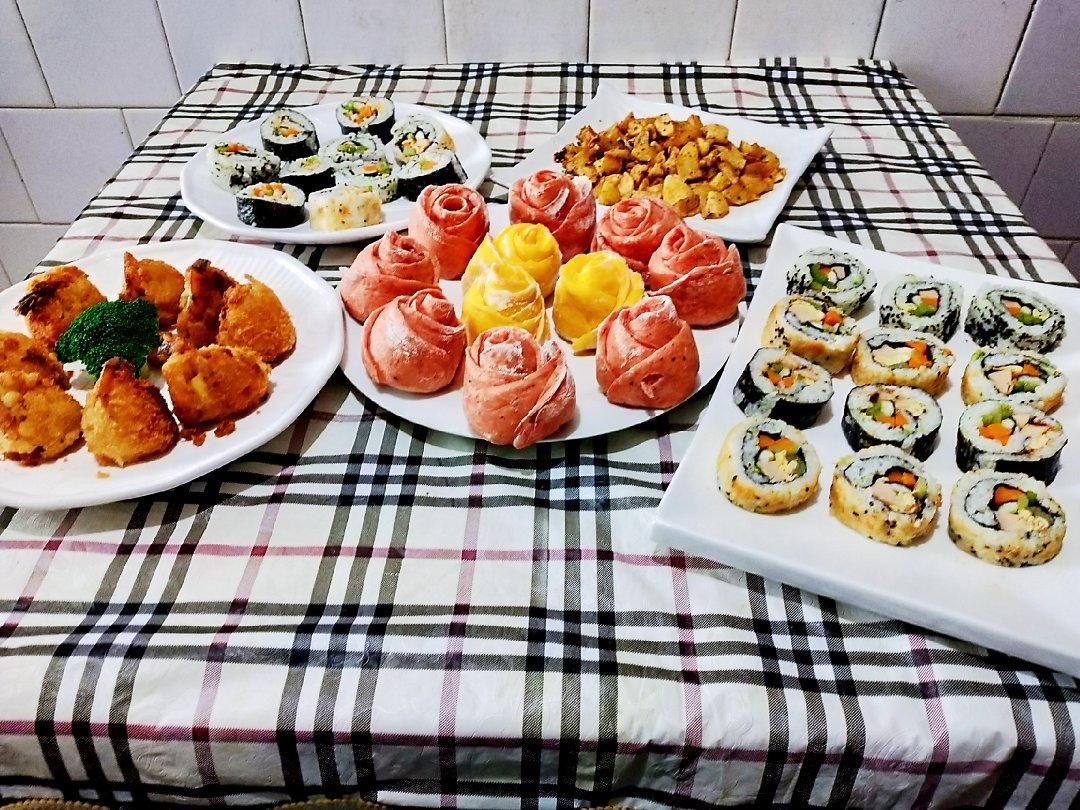 🧁无需加一滴水的火龙果馒头