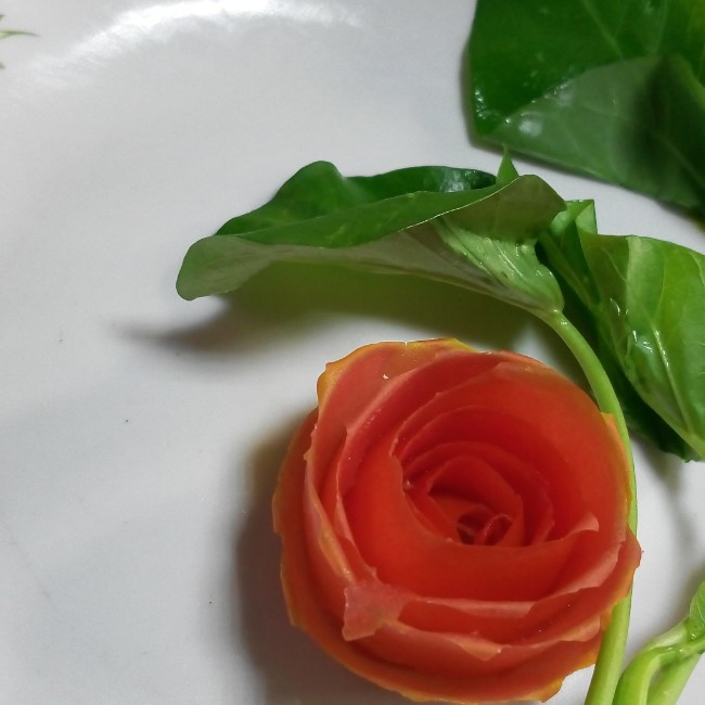 番茄玫瑰花