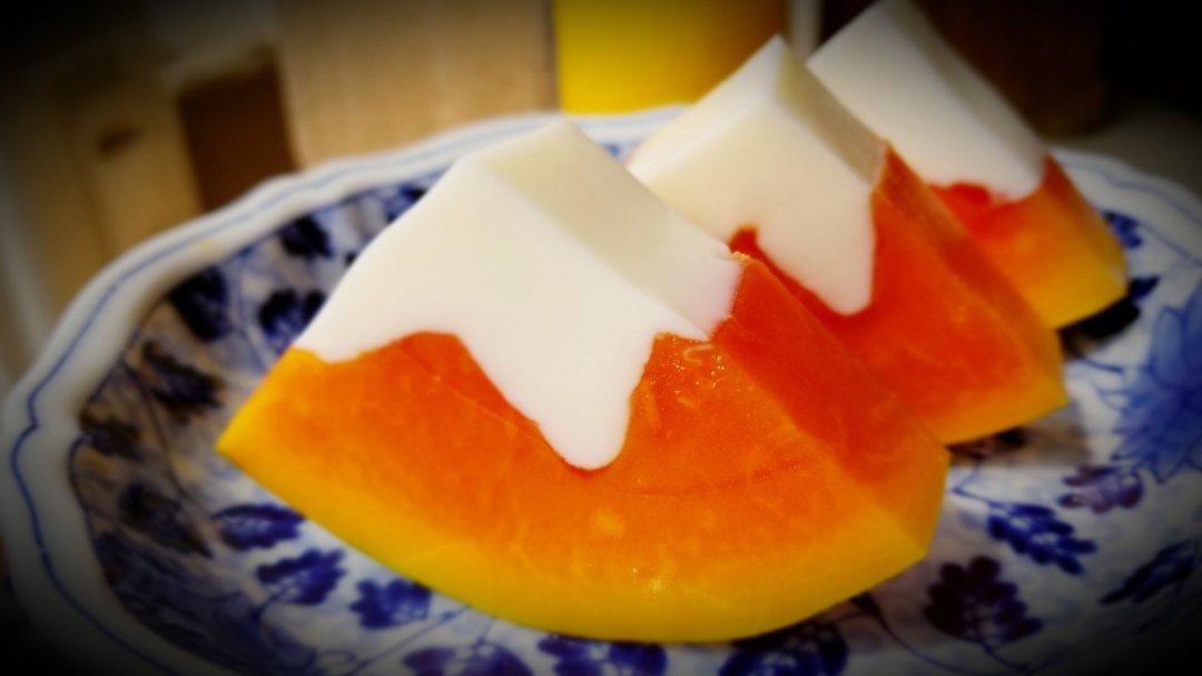 木瓜椰奶冻