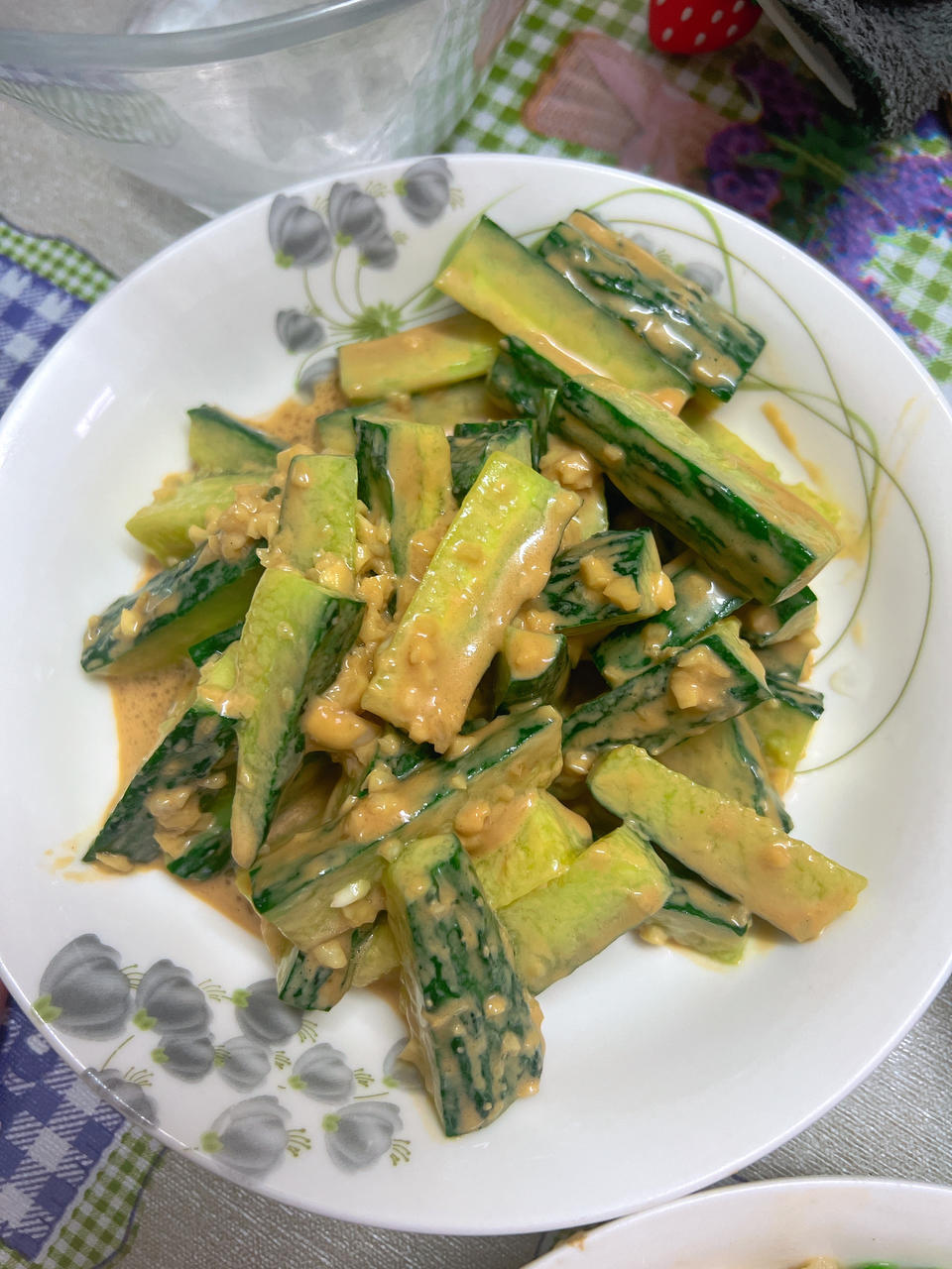 芝麻酱黄瓜凉菜🥗