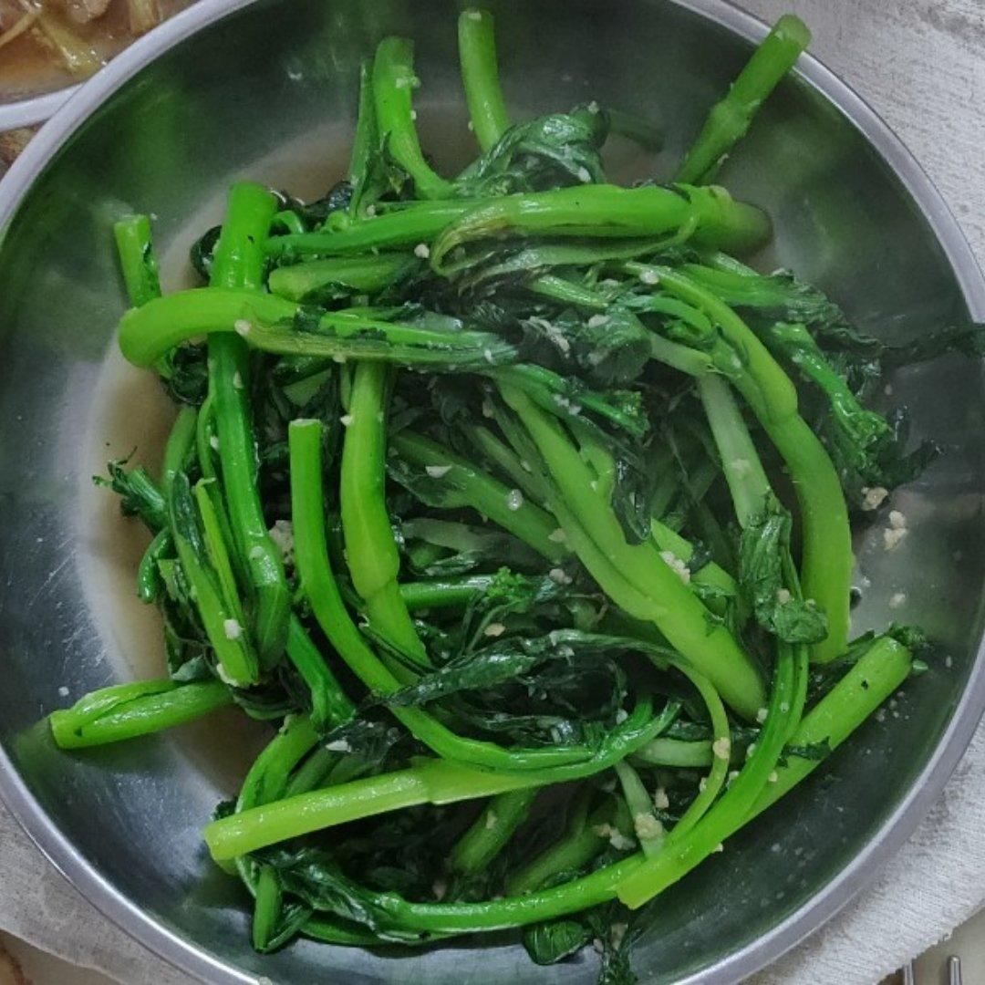 缪栩诗做的清炒菜心