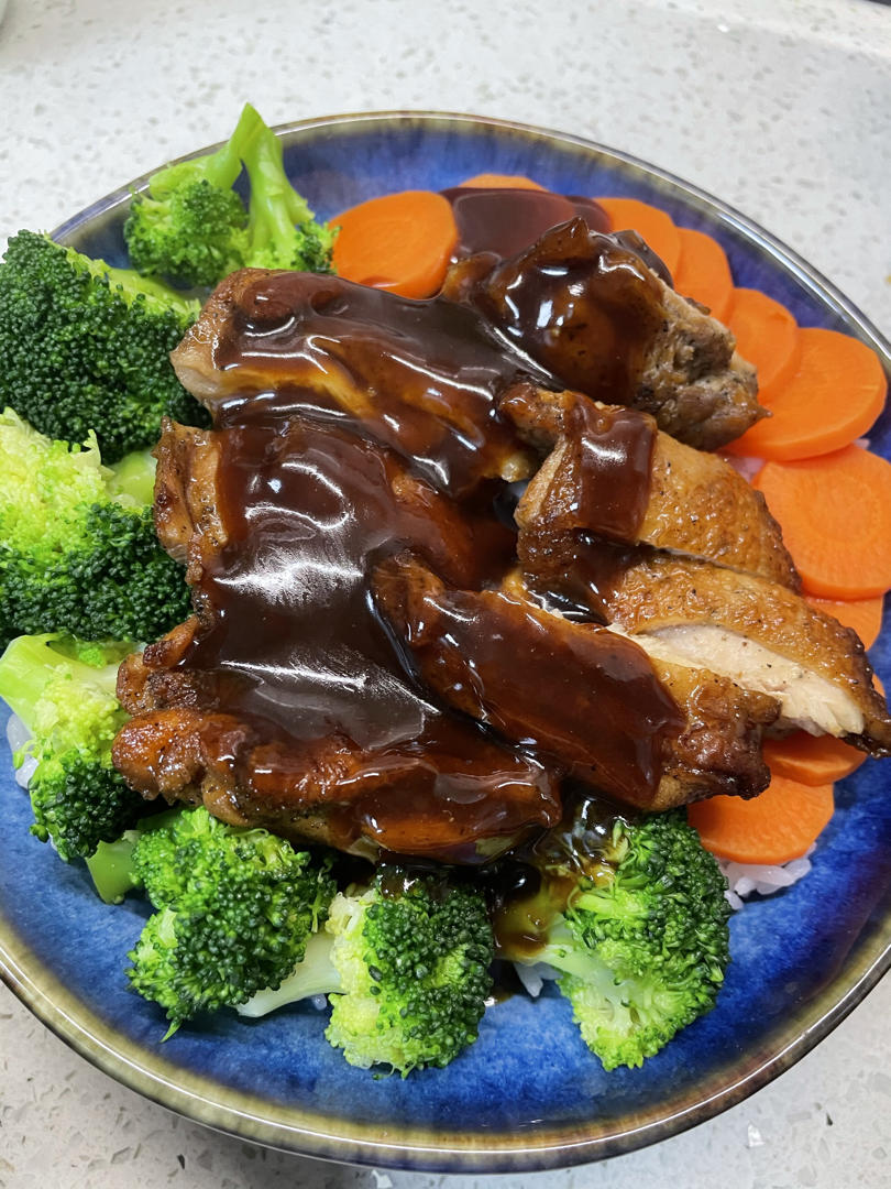 日式照烧鸡排饭