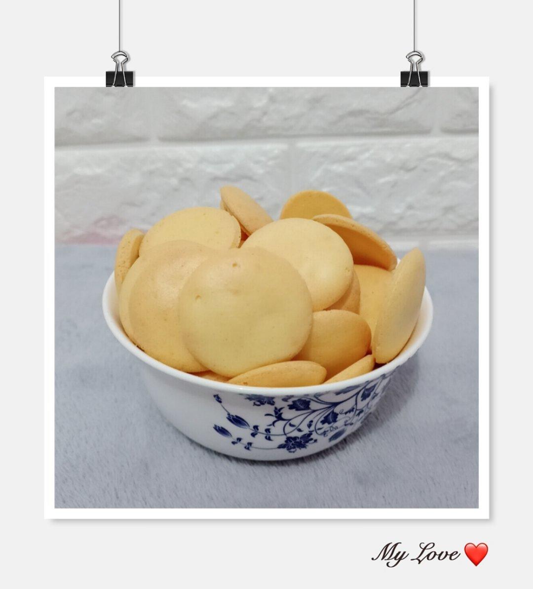 简便的鸡蛋饼干，特别适合小孩子吃