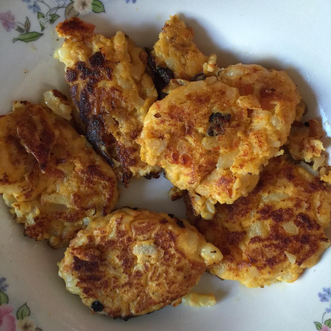宝宝辅食：黄金小煎饼（8m+）
