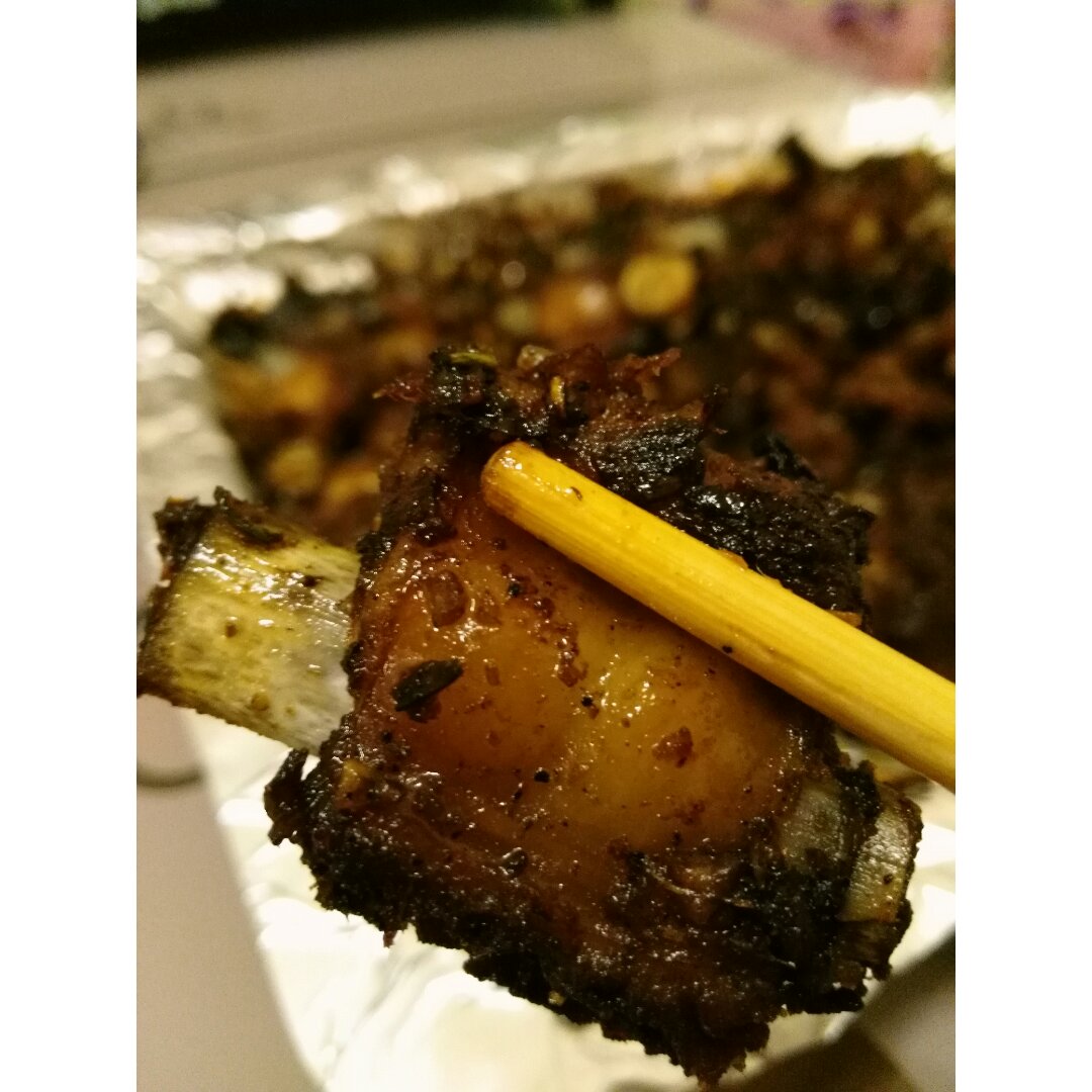 烤箱菜~蜜制蒜香排骨