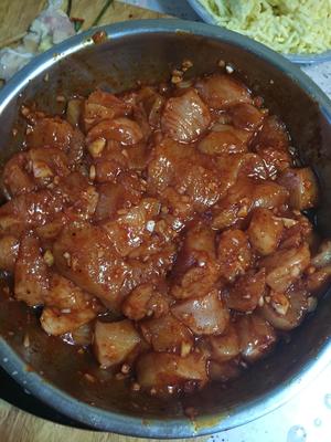 韩式芝士辣炒鸡--肉姐配方的做法 步骤5