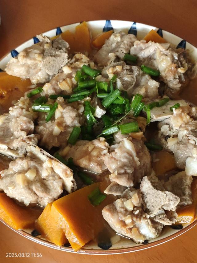 老少皆宜❗️南瓜蒜蓉蒸排骨🔥香嫩无比|||✔️