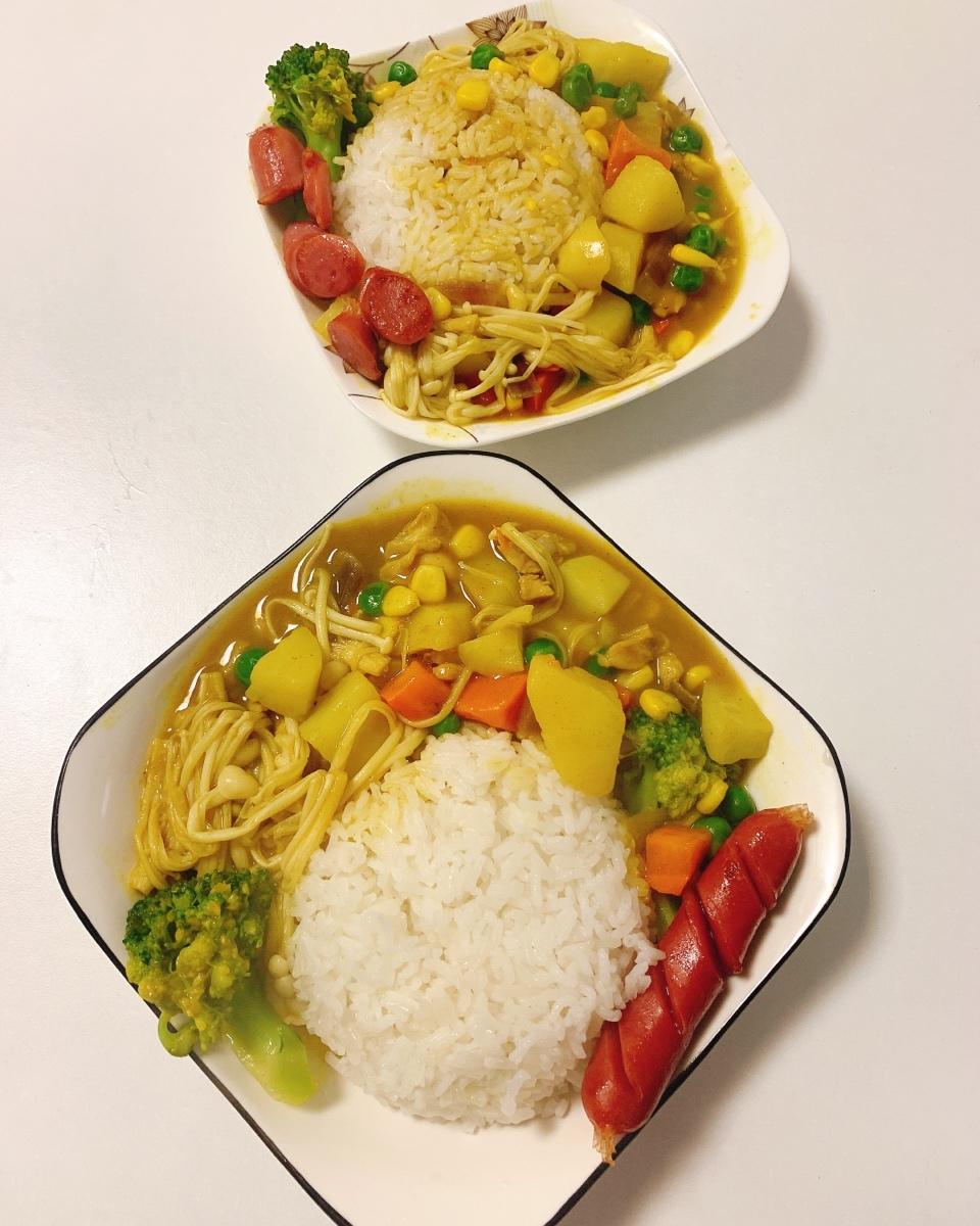 咖喱鸡肉饭
