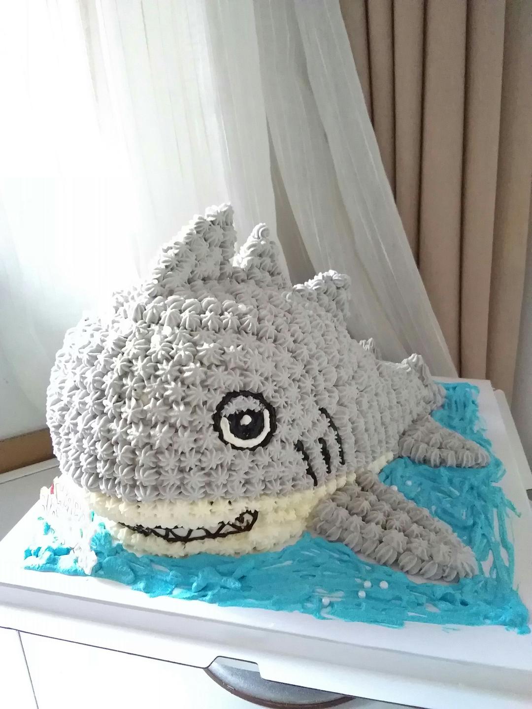 【创意蛋糕】🐳鲸鱼立体蛋糕