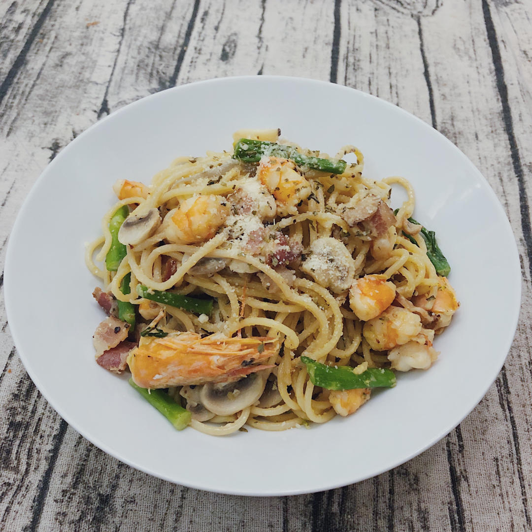 奶油培根意大利面 - Creamy Beacon Linguine