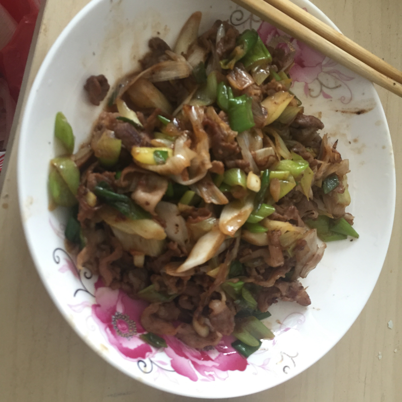葱爆羊肉