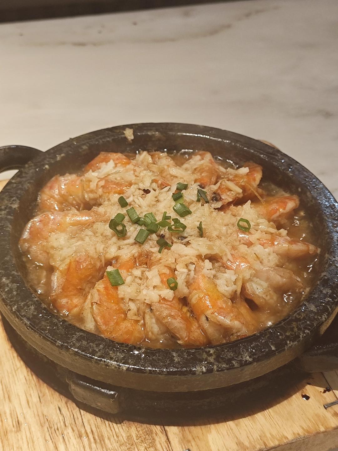 蒜蓉炒大虾