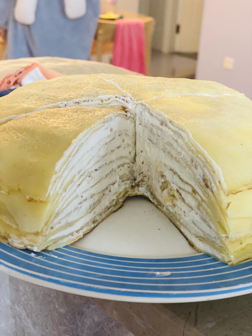 香蕉奶油千层蛋糕