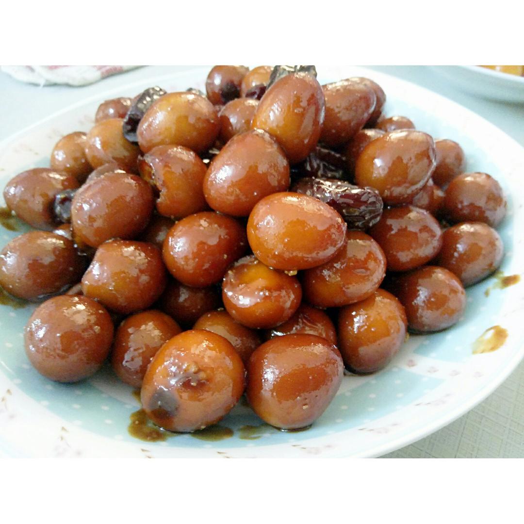 淡淡的幸福8做的红枣冻鸟蛋秘制蜜蛋