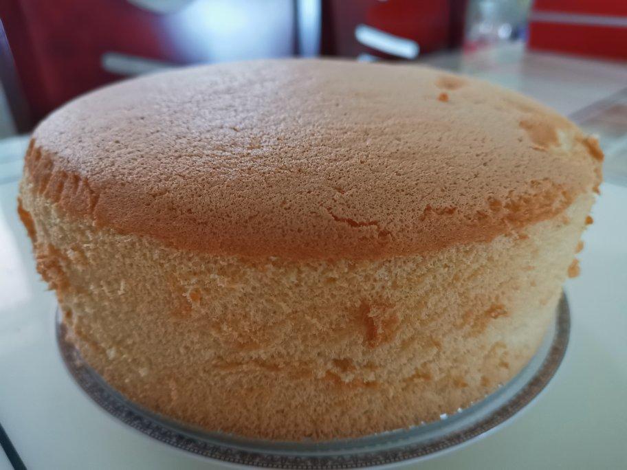 步骤最全面的戚风蛋糕（八寸）做法，成功率高！