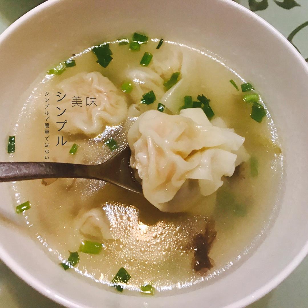 笑妞厨房做的绉纱馄饨