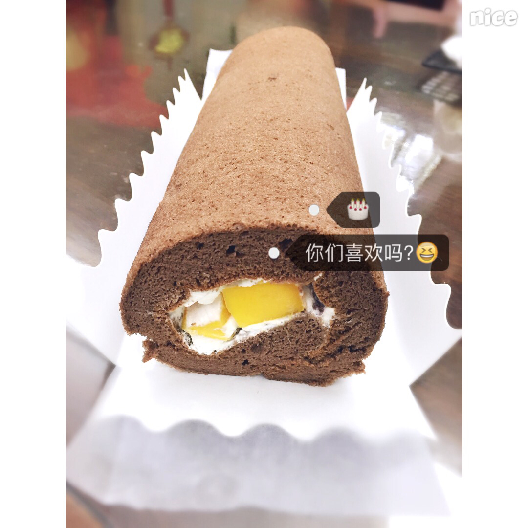 可可蛋糕卷