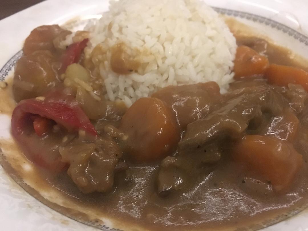 小红书上学来的大S版本咖喱饭🍛