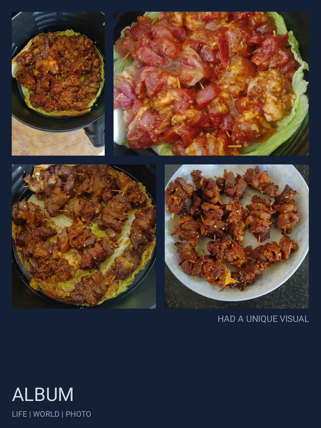 烤羊肉串/孜然羊肉/烤羊排 (烤箱/空气炸锅版)