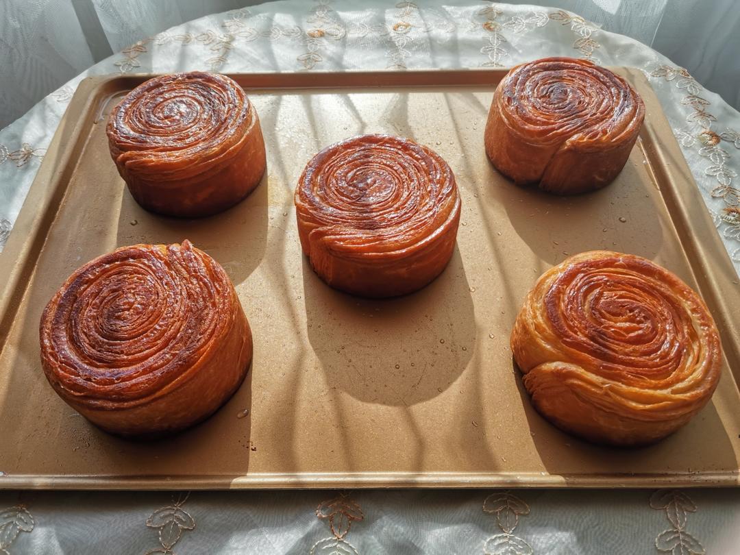 开酥记录 ▎丹麦年轮面包