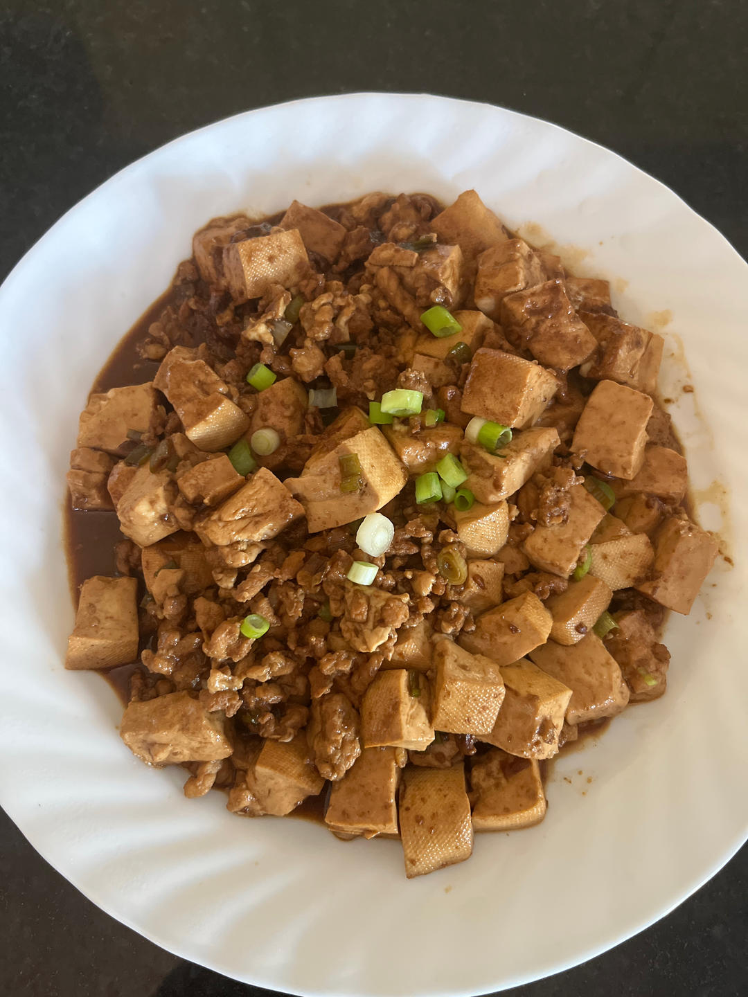 家常菜-肉末豆腐