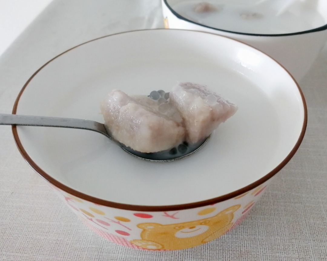 香芋椰奶西米露(附超简单煮西米方法，不需要重复煮)的做法