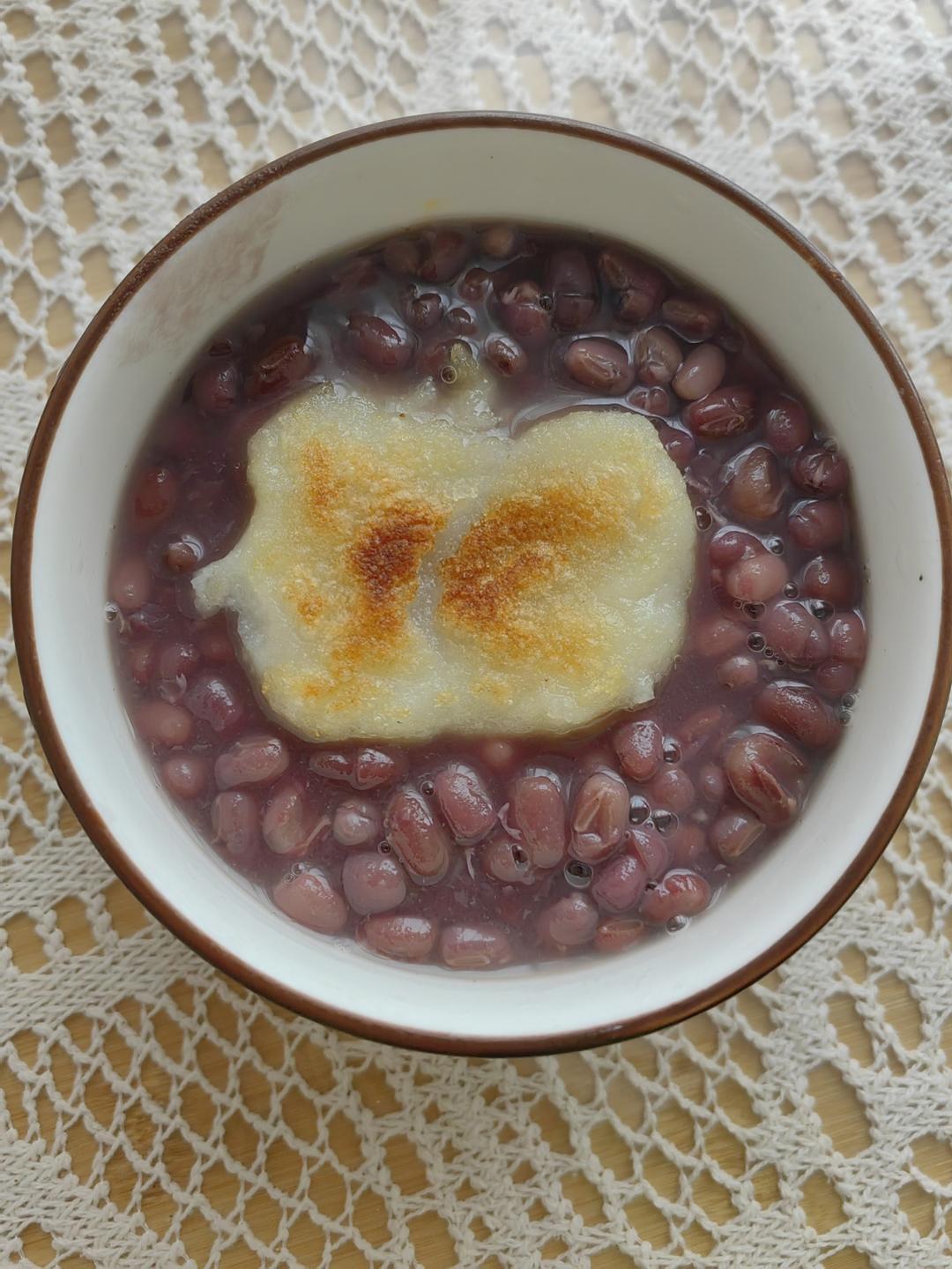 孤独的美食家同款_日式红豆年糕汤（软糯年糕✅）