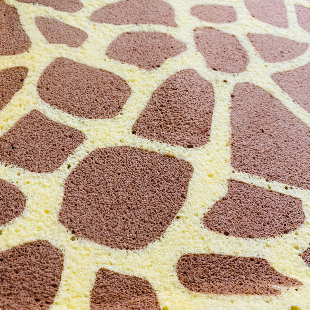 长颈鹿可可蛋糕卷