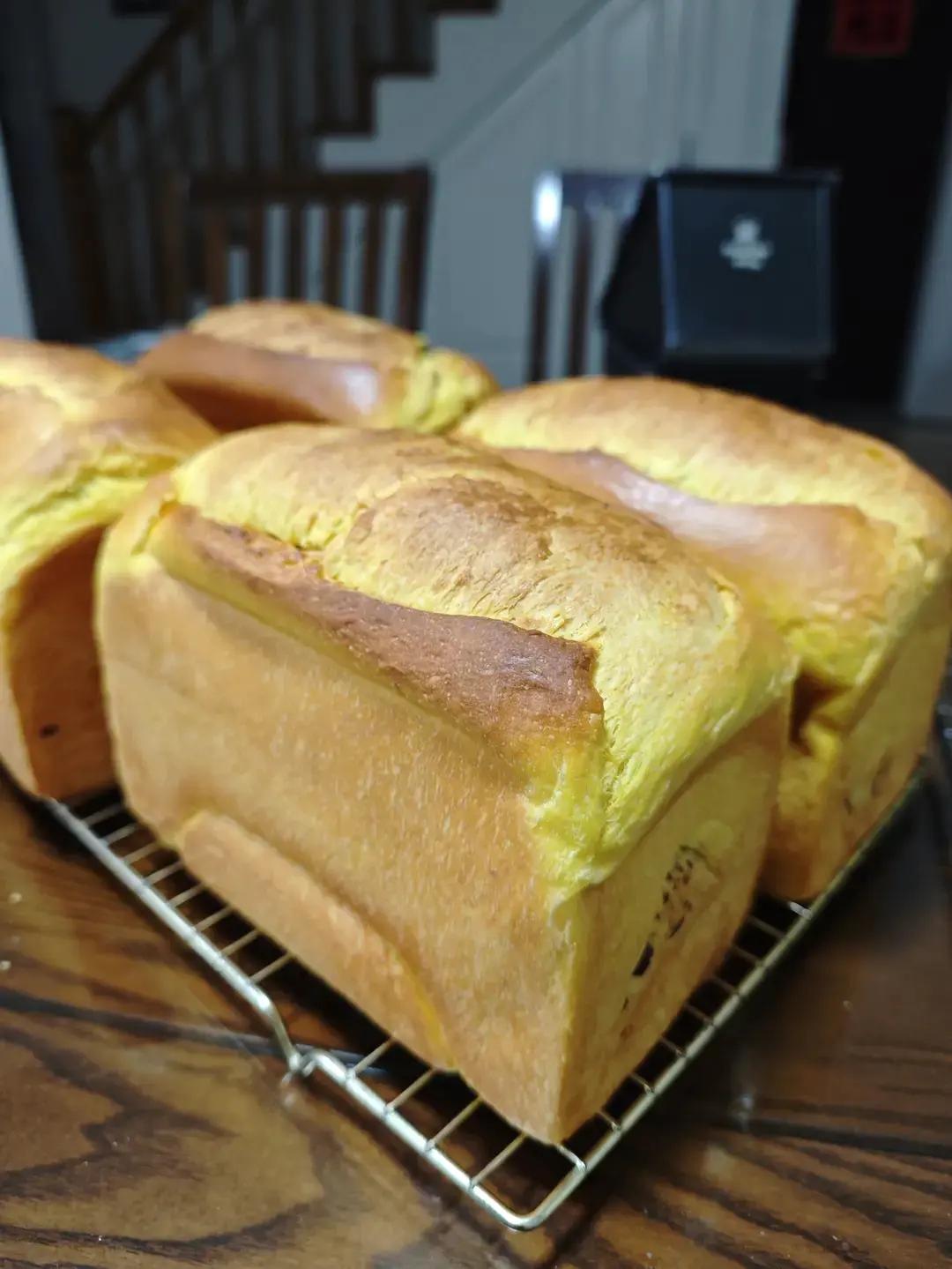 超级软~特浓奶香南瓜吐司