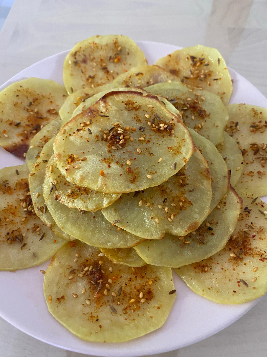 烤土豆片（烤箱版）