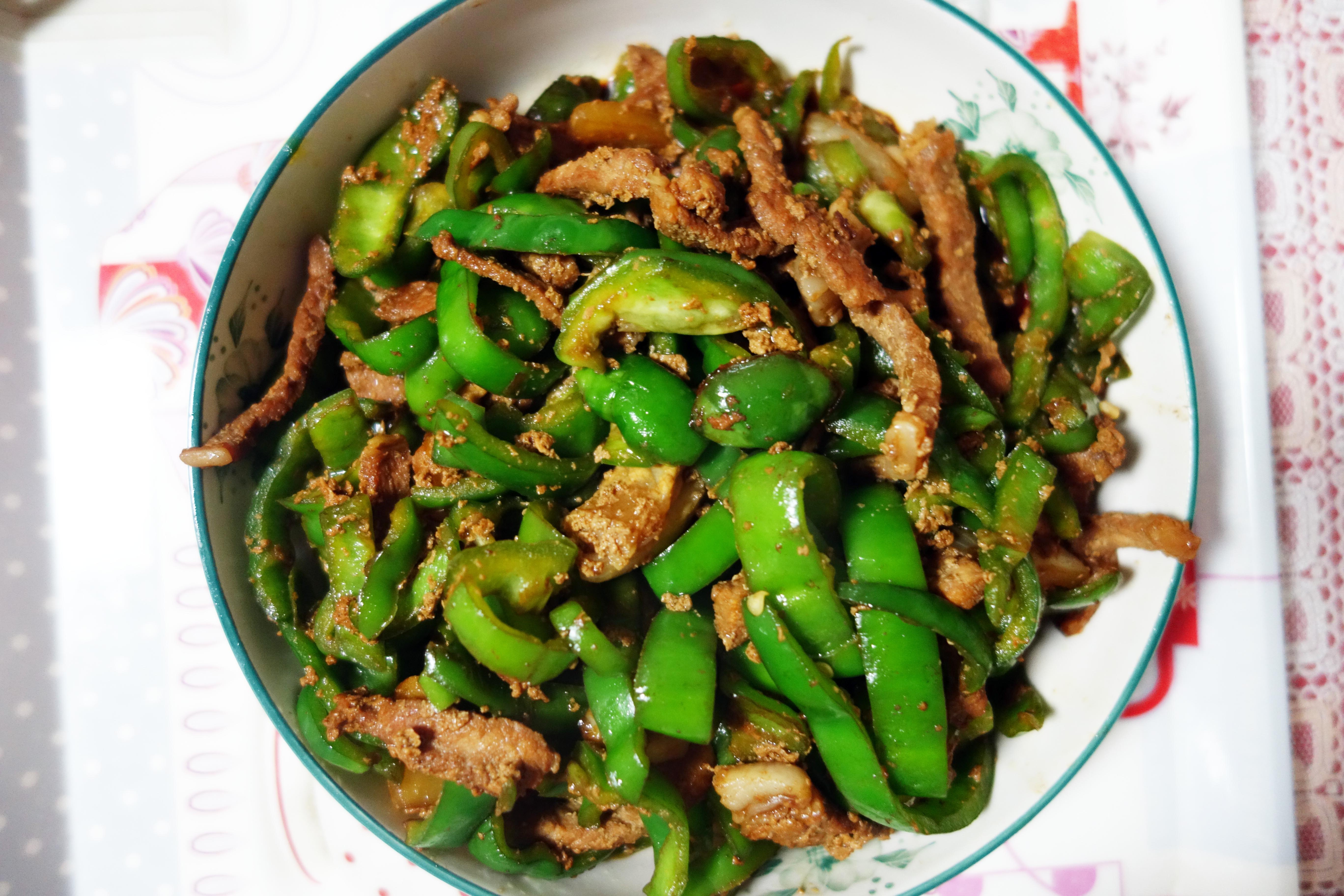 青椒肉丝