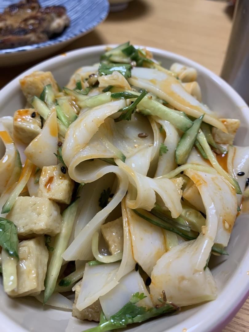 家庭版凉皮，面皮的做法