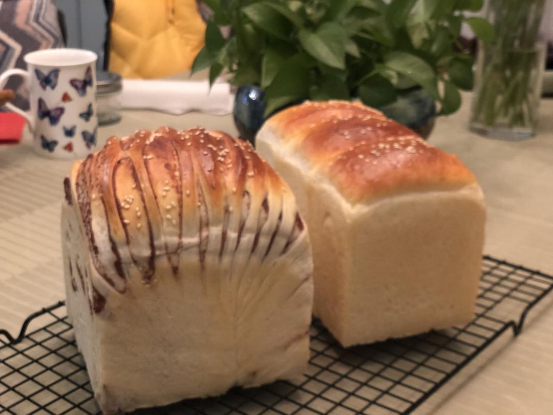 纯奶手撕吐司的做法 步骤1