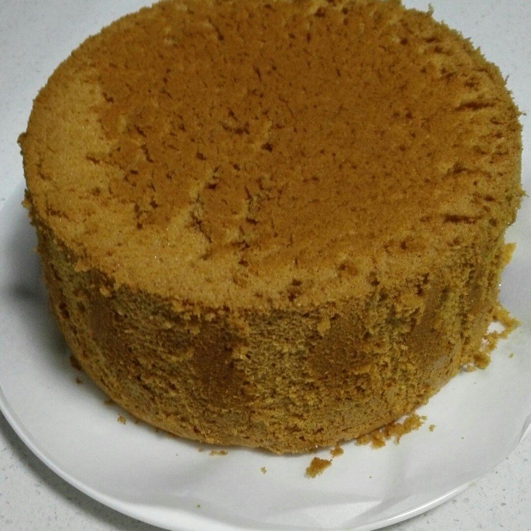 6寸原味戚风蛋糕