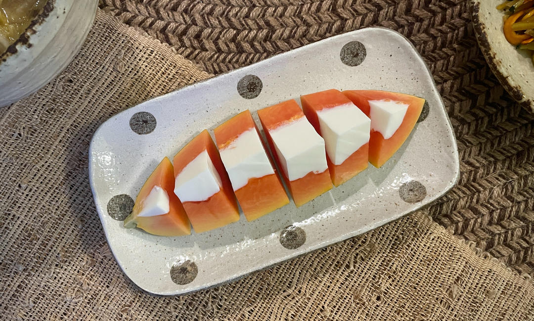 木瓜奶冻 | 享受清凉午后时光