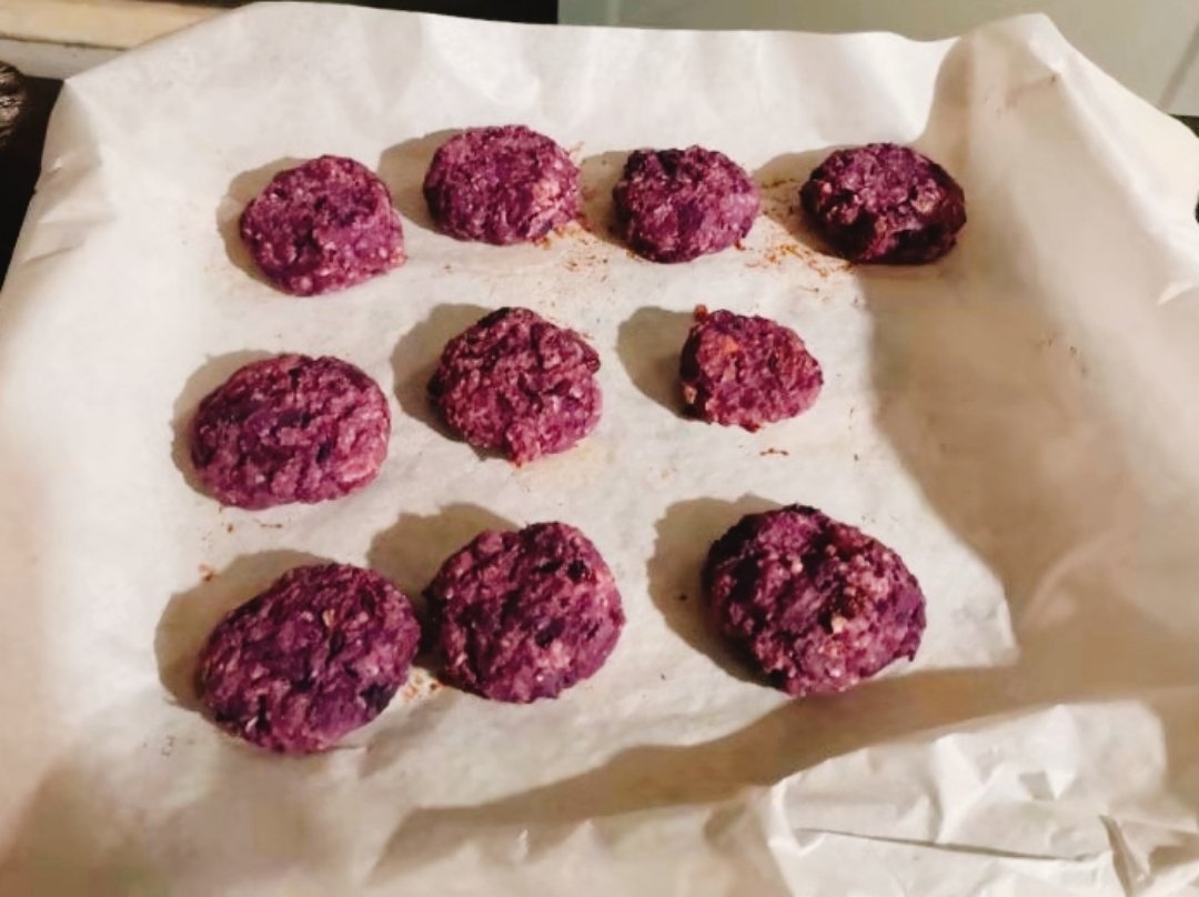 燕麦紫薯饼干