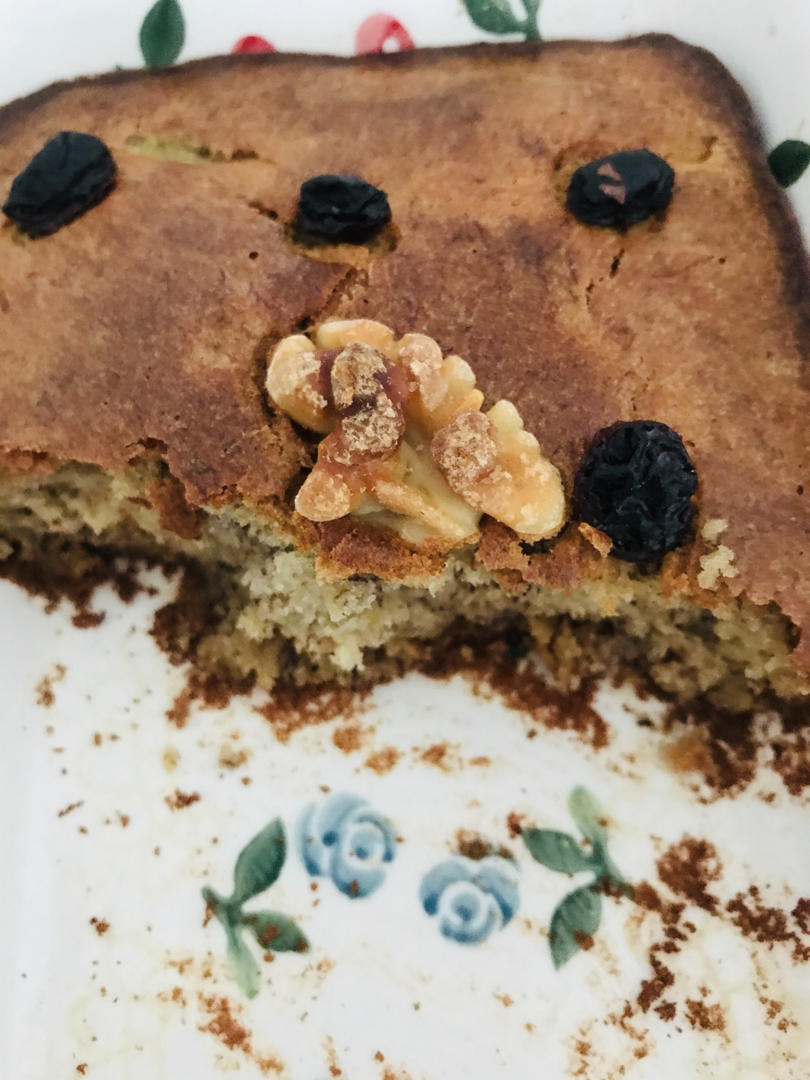 简易版香蕉核桃蛋糕