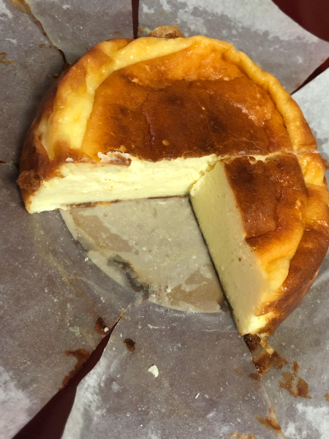 4寸巴斯克式芝士蛋糕