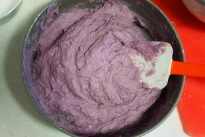 紫薯养生发糕的做法 步骤5