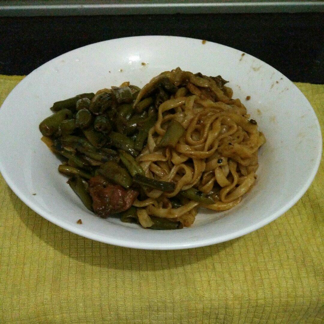 芸豆焖面（附万能的腌肉不老的办法）