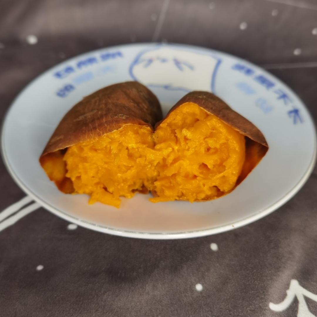 烤箱烤红薯