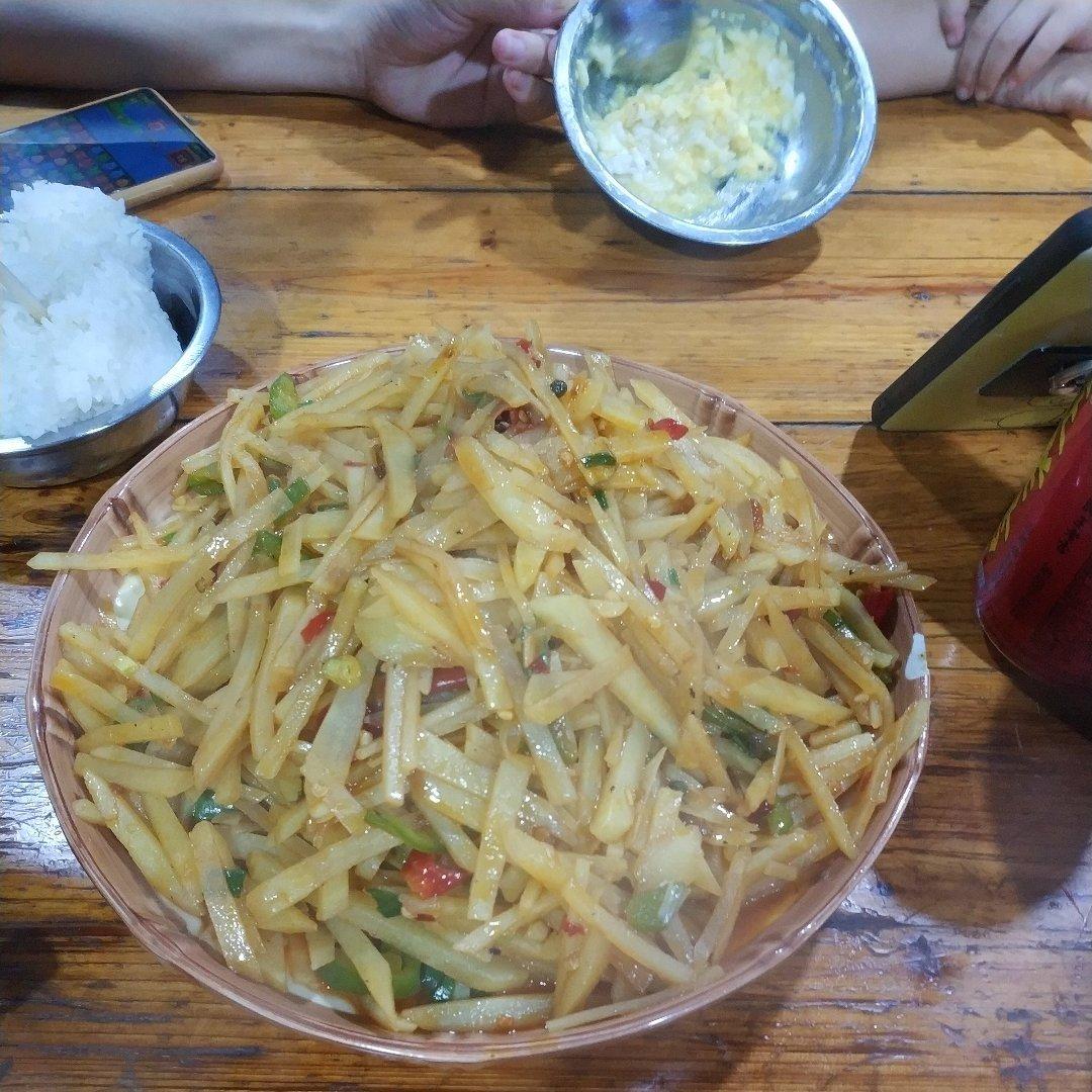 青椒土豆丝