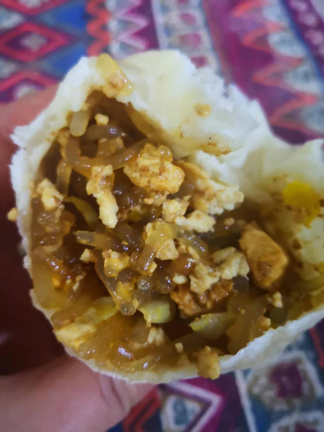 白菜豆腐粉条包子