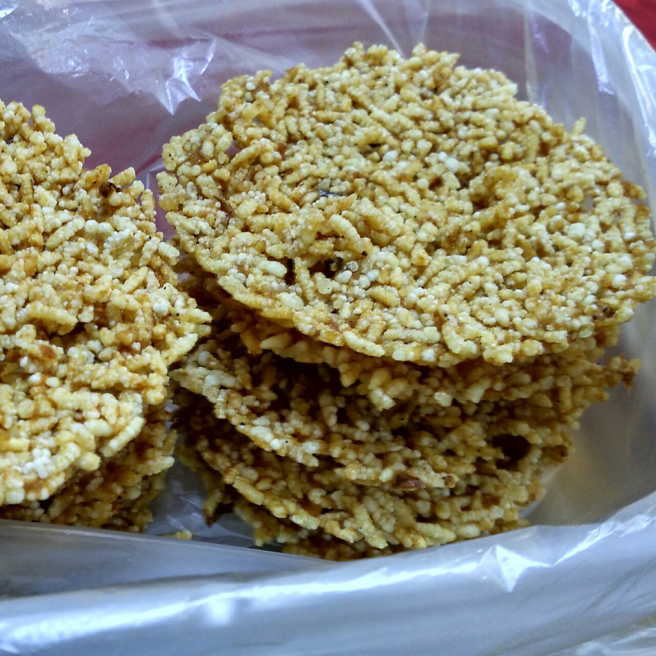 菜鸟篮子做的锅巴